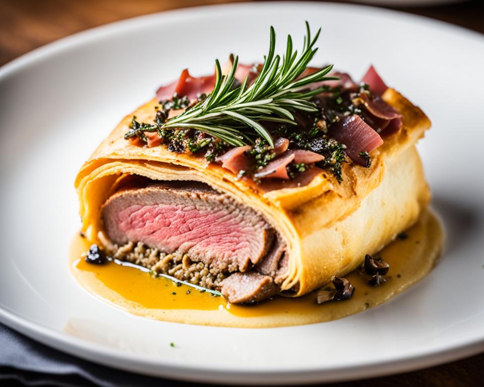 baking beef wellington