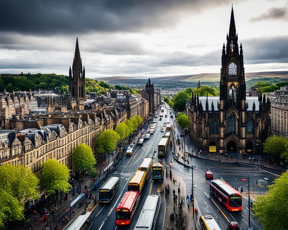 Princes Street transportation